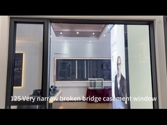 125 Ventana de ventana muy estrecha