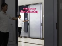 Puerta corredera de aleación de aluminio extremadamente estrecha