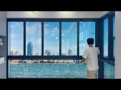 Ventana plegable de aluminio